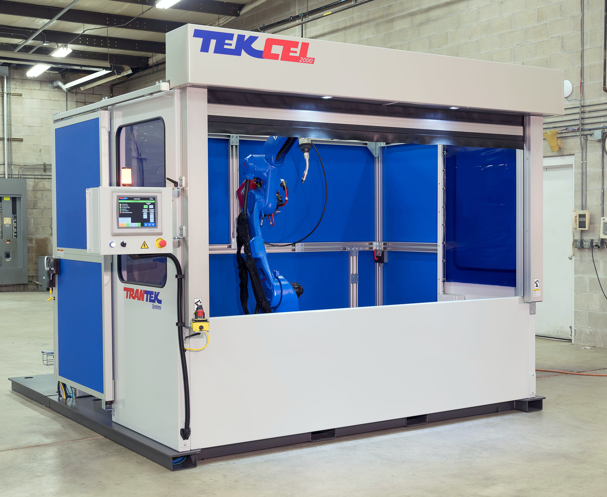 TekCel 2000 Single Door Welding Robotic Automation Cell